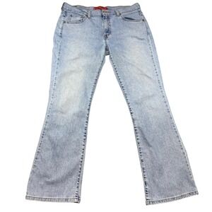 Vintage Levi's 515 Nouveau Boot Cut Stretch Jeans Light Wash Womens Size 12M